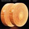 Solid Wood Chopping Board with Steel Ring