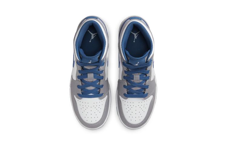 Jordan 1 Mid True Blue Cement GS DQ8423-014