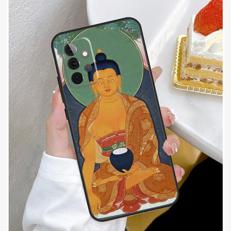 Shakyamuni Buddha Case For Samsung Galaxy A55 A35 A15 A14 A34 A54 A73 A53 A33 A23 A13 A12 A32 A52 A51 Cover