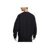 Nike Solo Swoosh Solid Color Crewneck Pullover Fleece Long Sleeve Sweatshirt Men Sweatshirt HV1087-010