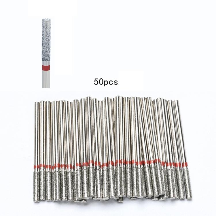 50Pcs Cuticle Drill Bit Cuticle Drill Bits for Nails Diamond Nail Drill Bits