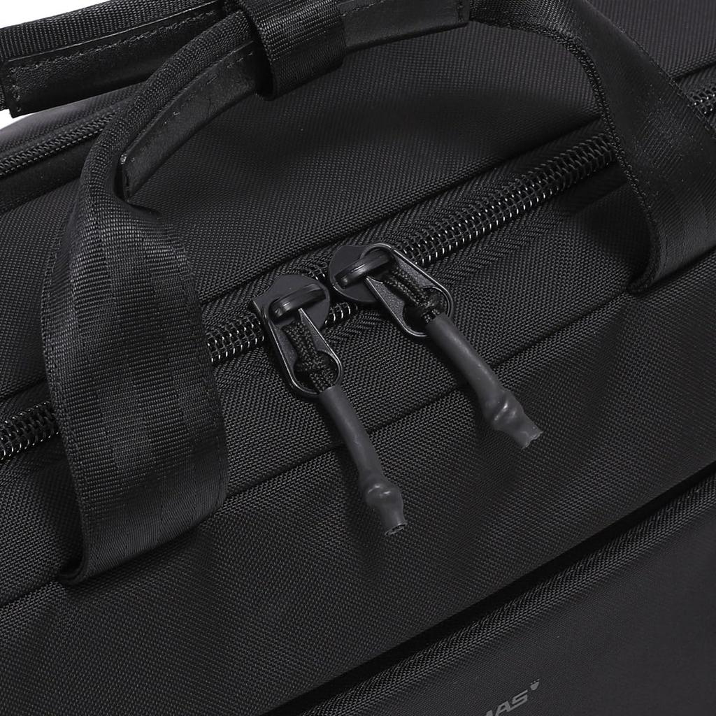 Business Bag BAUERIV 3way Overnighter Extended Gusset Suitable for Business Trips PC Storage 15 Inches Black [BAUERIV]