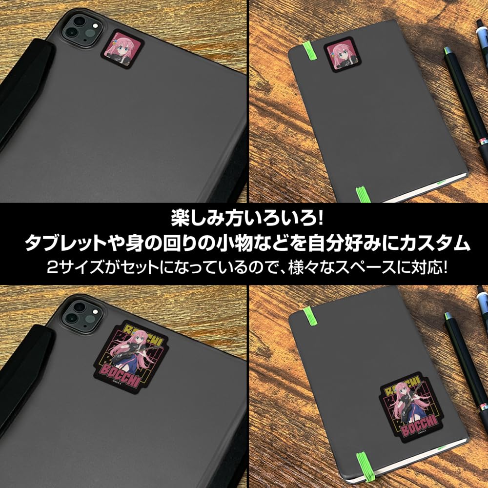 2D Cospa Anime Za Hitori Goto Mini-Sticker-Set Gitarre spielen [Offiziell] "Bocchi the Rock!" Ver.