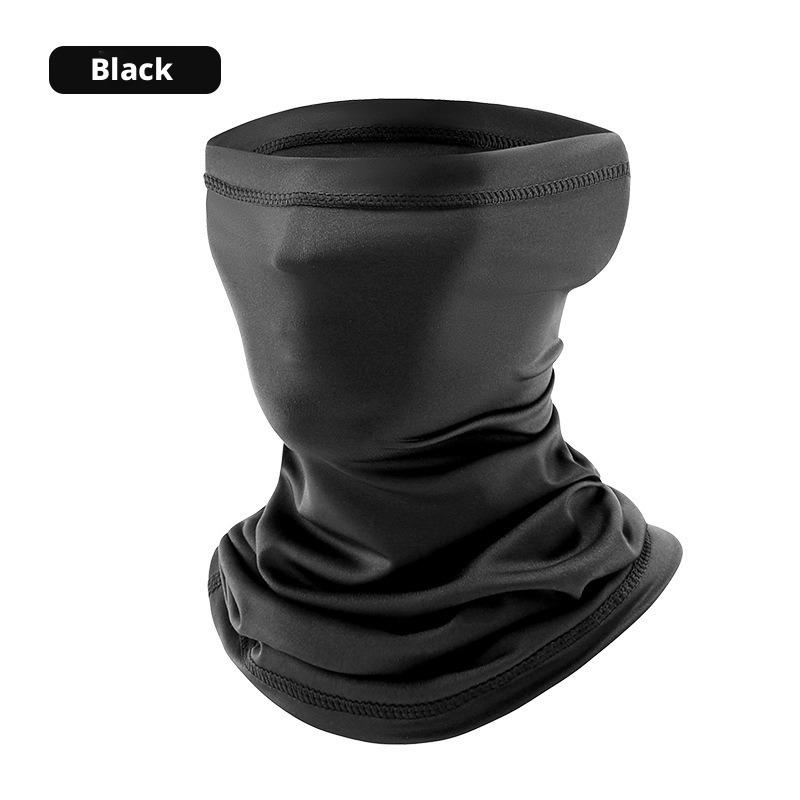 Ice Silk Sun Protection Face Mask Quick Dry Elastic Cooling Cycling Balaclava Neck Gaiter Outdoor Sports Headwear Manufacturer