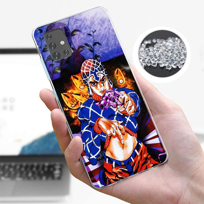 JoJo Bizarre Adventure Cover Phone Case For Samsung Galaxy A12 A22 A32 A52 A72 A02S Phone Case Note 20 Ultra 10 S10 Plus A51 A71