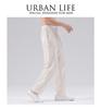 Men's Plus Size Cotton Linen Casual Pants - Chinese Style (2021 Autumn/Winter)