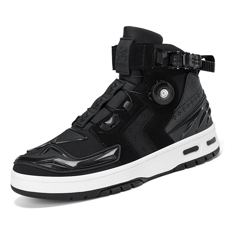 Motorcycle Modified Riding Pants Genuine Leather Mens Rider Off-Road Motorcycle Pants Racing Short Pants Four Seasons Travel Equipment