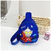 Child America Captain Anime Shoulder Bag Outdoor Casual Cartoon Chest Fashion Bag