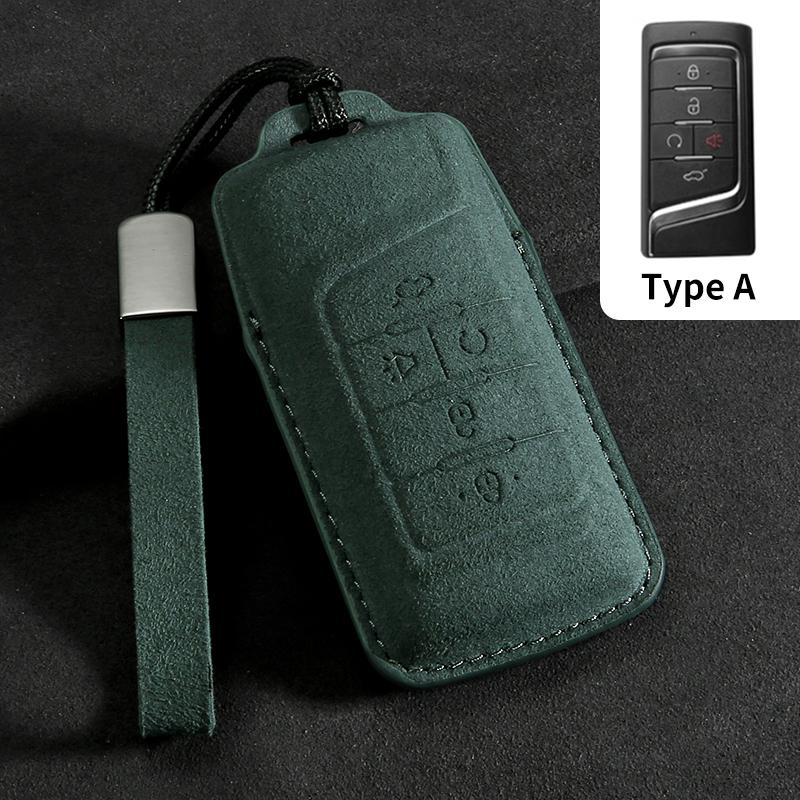 Cross Border Compatible for Trumpchi GS5 GA6 M6 High-qualityGS4 GS3 GS8 Suede Key Case with Keychain From Factory