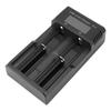 Battery Charger 2 Bay LCD Display Multiple Guard USB Charging Smart Battery Charger for 3.7V