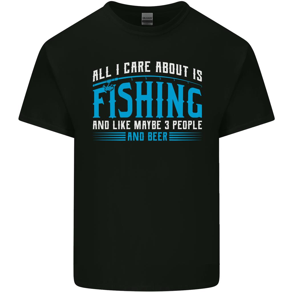 Funny Antisocial Fishing FisherUnisex Unisexs Light Cotton TShirt