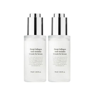 Tiefes Kollagen Anti-Falten Creme-in-Serum 30 ml × 2