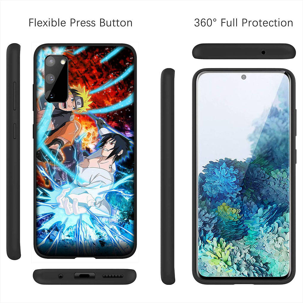 Husă pentru iPhone 16 15 Xiaomi Redmi Note 14 13 12 11 Pro Max X 8 16e Samsung Galaxy S25 S24 S23 Moto OPPO Huawei Anime Naruto Uchiha Sasuke Husă de telefon