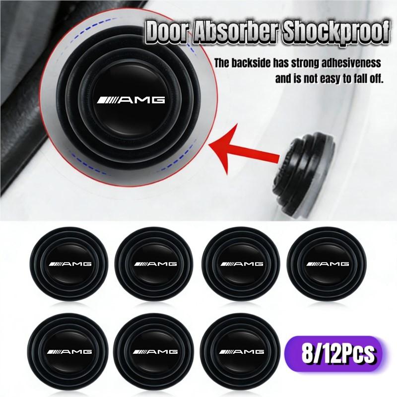 For Benz SW2224Pcs Car Door Anti-shock Pad Anti-noise Buffer Gasket Auto Interior For Mercedes Benz AMG W206 W204 W205 W212 W213 W221 W222 W2