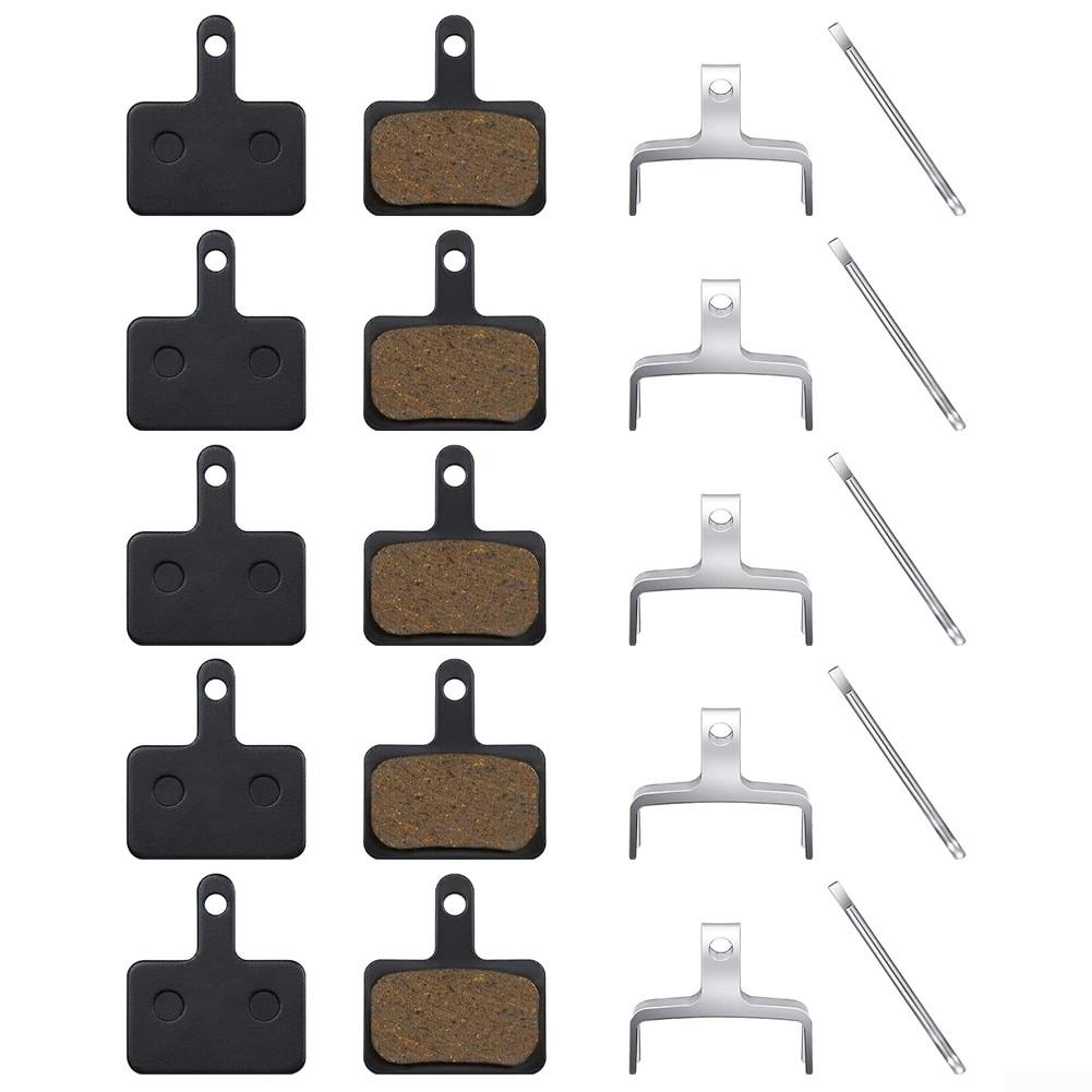 

5 пар велосипедных колодок, тормозные колодки, удобный функциональный диск Semi Metallic