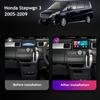 For Honda Stepwgn 2005-2009 WIFI 4G Head Unit Car Radio BT Android Auto Wireless Carplay GPS Navigation Multimedia Player No DVD