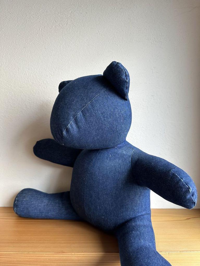 [USED] Denim Teddy Bear USA Bear