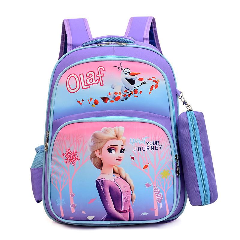 Adorable Cartoon Design Kids Backpack For Elementary School Students With Large Capacity