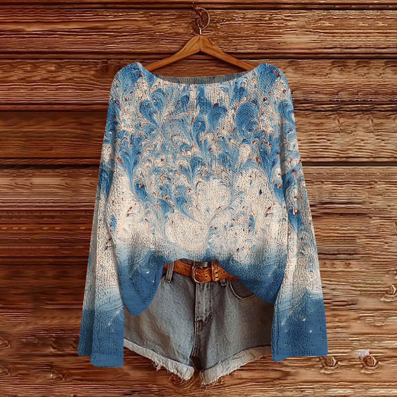 

Женский легкий свитер с круглым вырезом, повседневный вязаный пуловер с длинным рукавом M