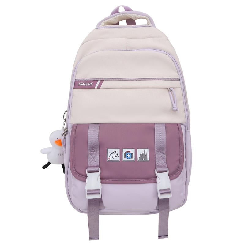 Женский рюкзак большой емкости из нейлона — фото 19