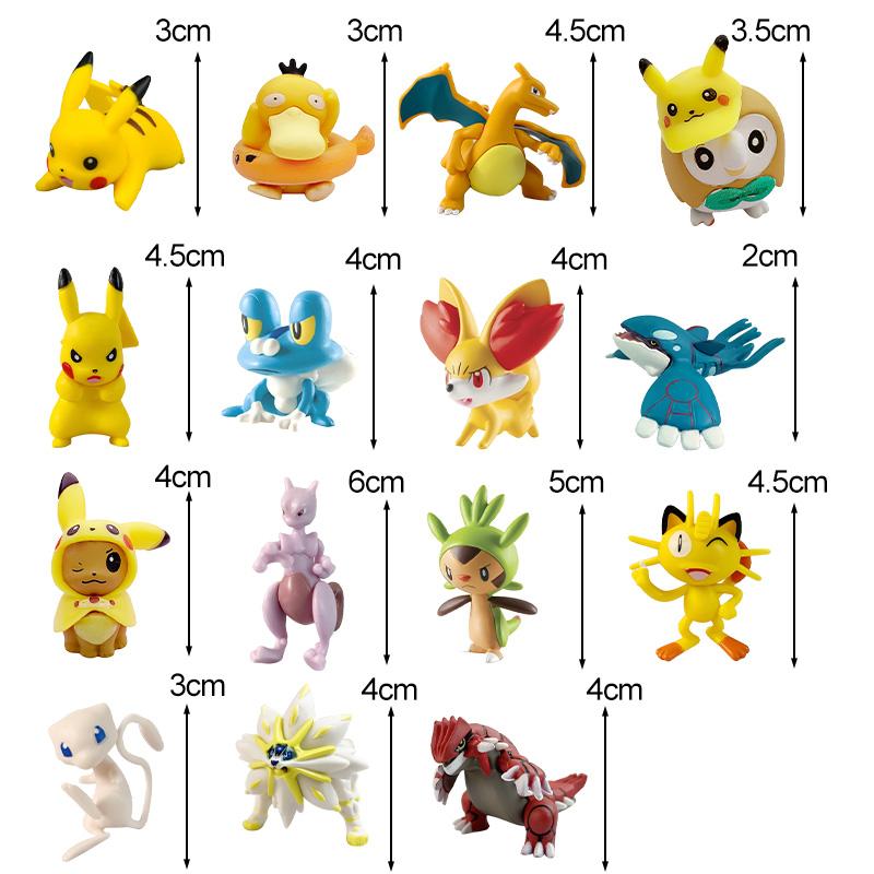 Pokemon Ball with Figure Poke Pokeball Mew Groudon Solgaleo Mewtwo Pikachu Meowth Charizard Kyogre Fennekin Froakie Chespin Toy