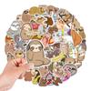 50 Sloth Cartoon Anime Graffiti Sticker Notebook Water Cup Creative Cute Post Paper