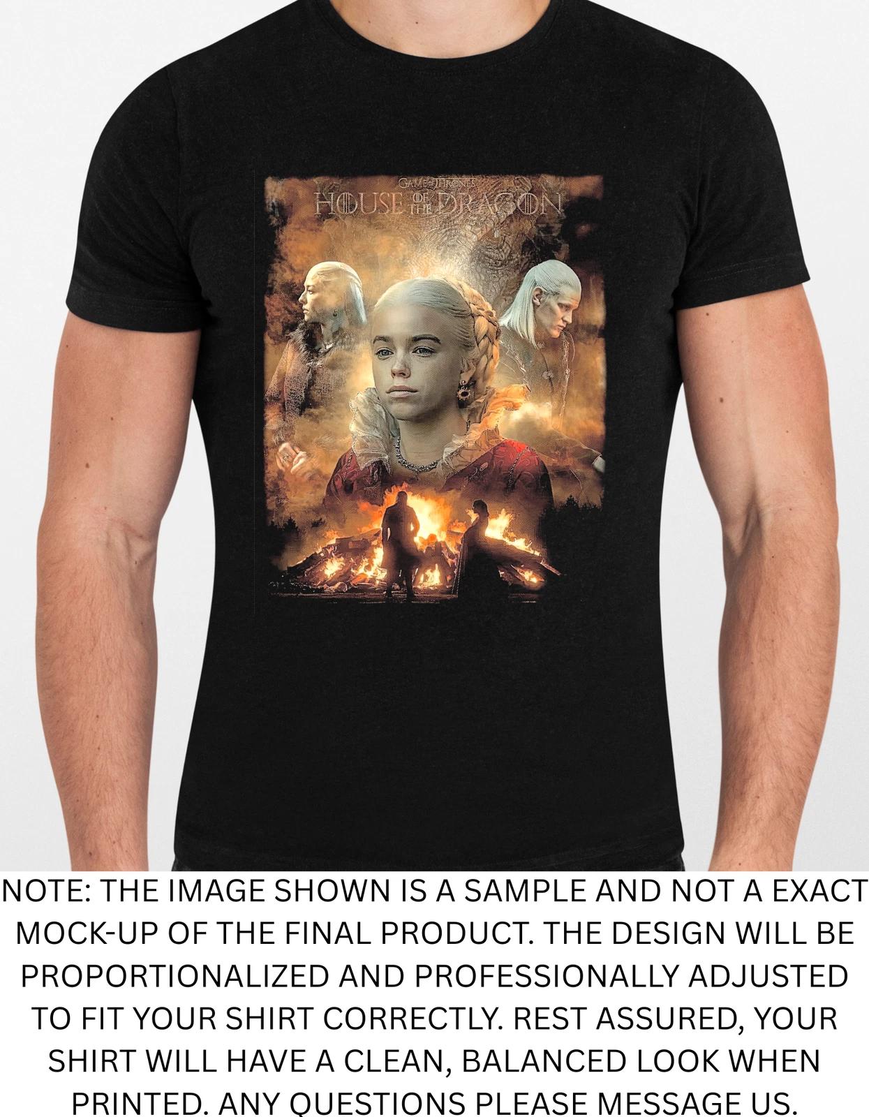 Men s and Women s T-shirts House Of The Dragon 02 Graphic XL