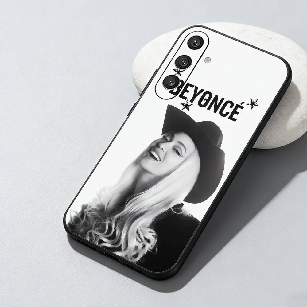 Étui de téléphone Cowboy Carter B-BeyonceS Pour Samsung Galaxy A73,A72,A71,A70,A52,A51 Autres Housse Noir Souple