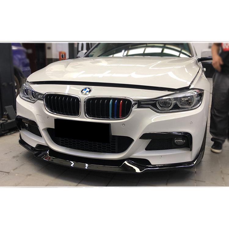 BMW 3 Series F30 (2012-2018) MT Full Body Kit: V-Style Front Lip Splitter Accessories