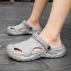 Hole Shoes Summer New Outdoor Wear Bag Head Breathable Sandals Eva Non-slip Breathable Wear-resistant Beach Slippers