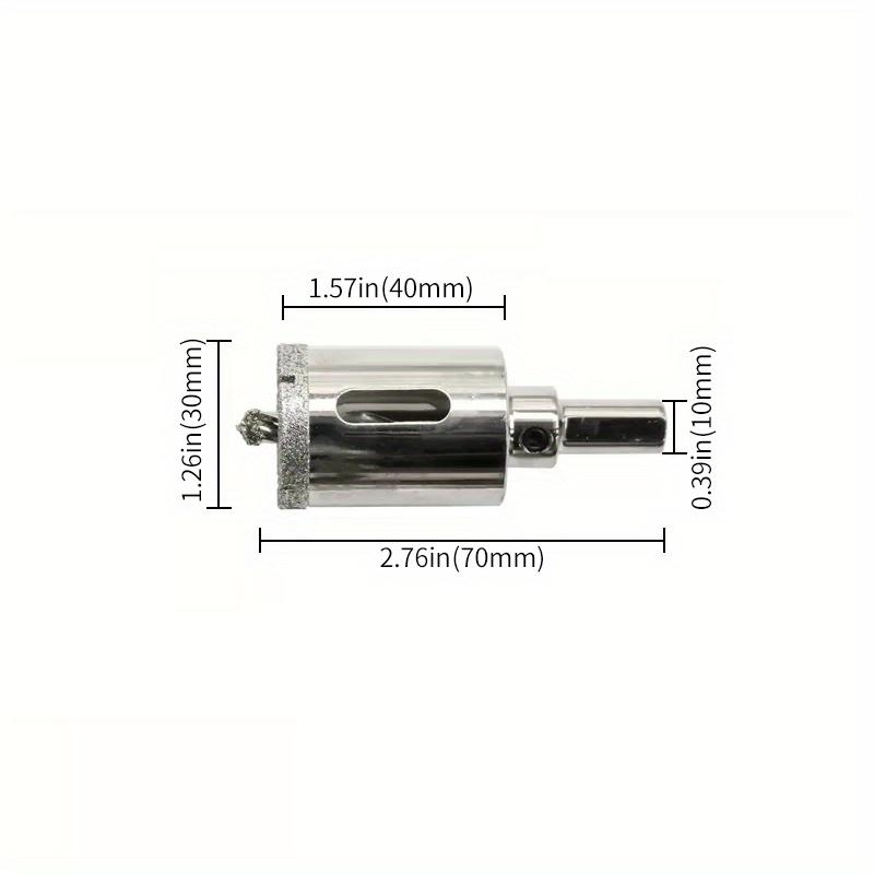 Ceramic Tile Hole Drill Glass Hole Opener Twist Center Drill with Positioning Drill Drilling Artifact