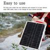 15W High Efficiency Outdoor Solar Panel Portable Mobile Power Charger 5V USB Output