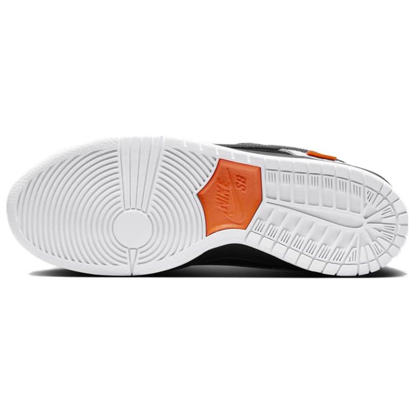 TIGHTBOOTH X Nike Dunk Low SB Unisex Sneakers White Black Safety-Orange FD2629-100