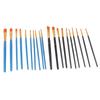 20 Pcs Watercolor Brushes Elastic Nylon Brush Head 10 Different Sizes Watercolor Brushes Set for Artist Beginners