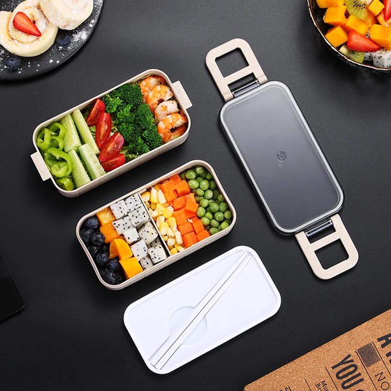 Heated Food Container for Food Bento Box Japanese Thermal Snack Electric Heated Lunch Box for Kids with Compartments Lunchbox