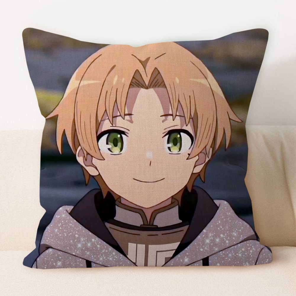 

R-Rudeus Greyrat Pillow Cover Design Cushion Cover Decor Holiday Decorati 12x12Inch