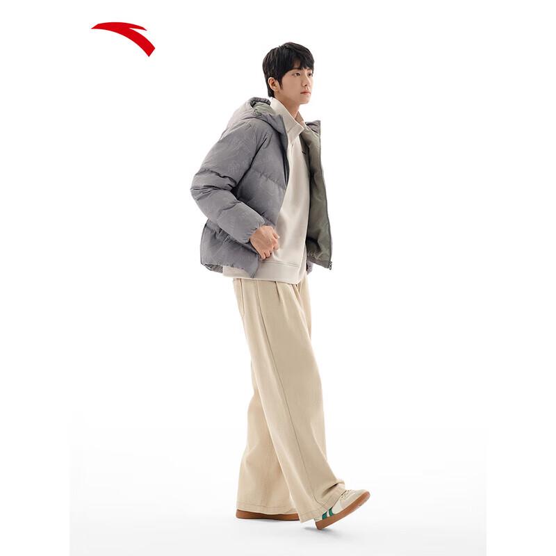ANTA Men's Hooded Warm Down Jacket