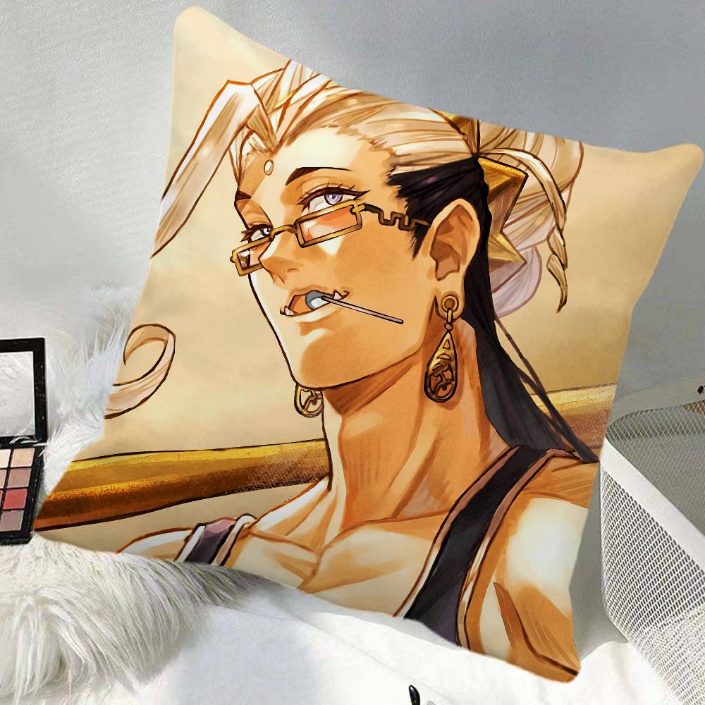 Anime Record Of Ragnarok Buddha Pillow Case Square Pillow Bedroom Sofa Leisure Comfort Cushion Car Home Decoration