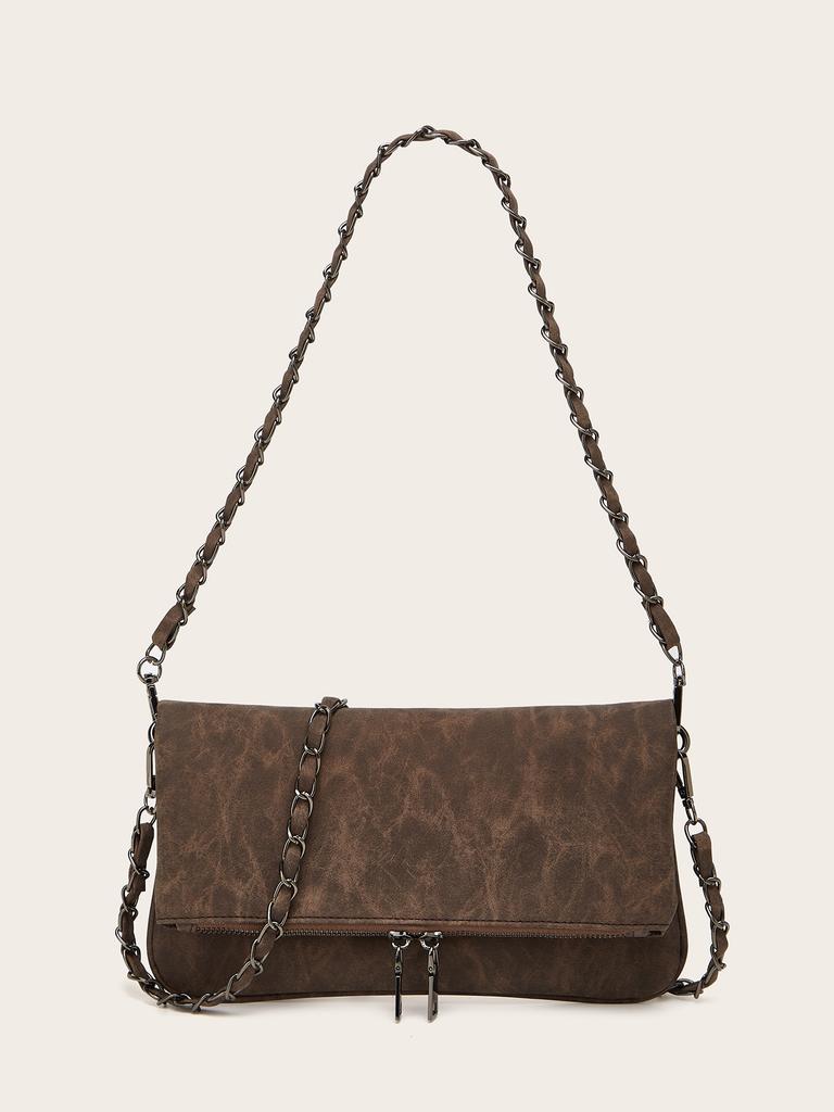 Mode d'été texture chaîne bandoulière messenger bag nouveau polyvalent décontracté petit sac carré version coréenne tempérament sac pour femme