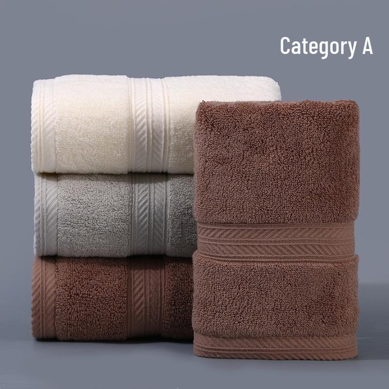 Premium Ansiktshandduk i Helt Bomull - Mjuk, Tjock, Absorberande för Vuxna