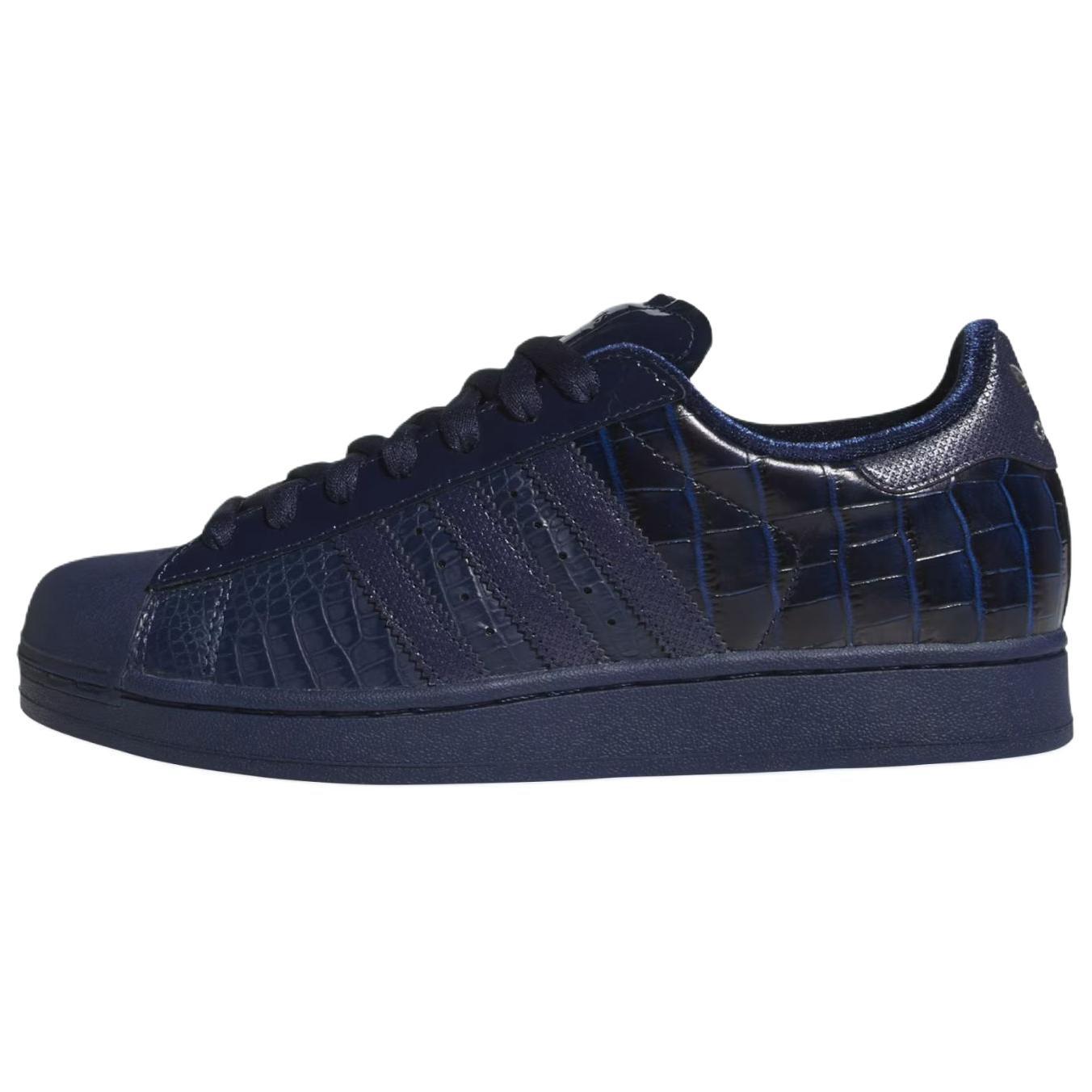 adidas x Anthony Edwards Superstar  Navy Croc  Men s KI6585 EU 40
