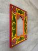 Hand-Painted Wooden Jharokha Frame: Indian Wall Hanging Decor