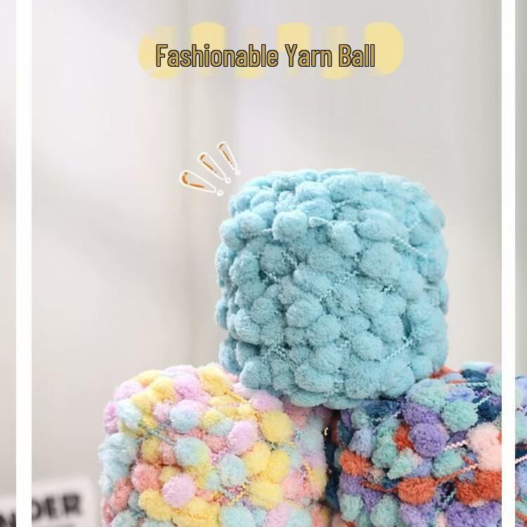 100g Small Snowball Yarn - Perfect for DIY Hand Knitting: Scarves, Hats, Seat Cushions, Blankets, Crochet Projects
