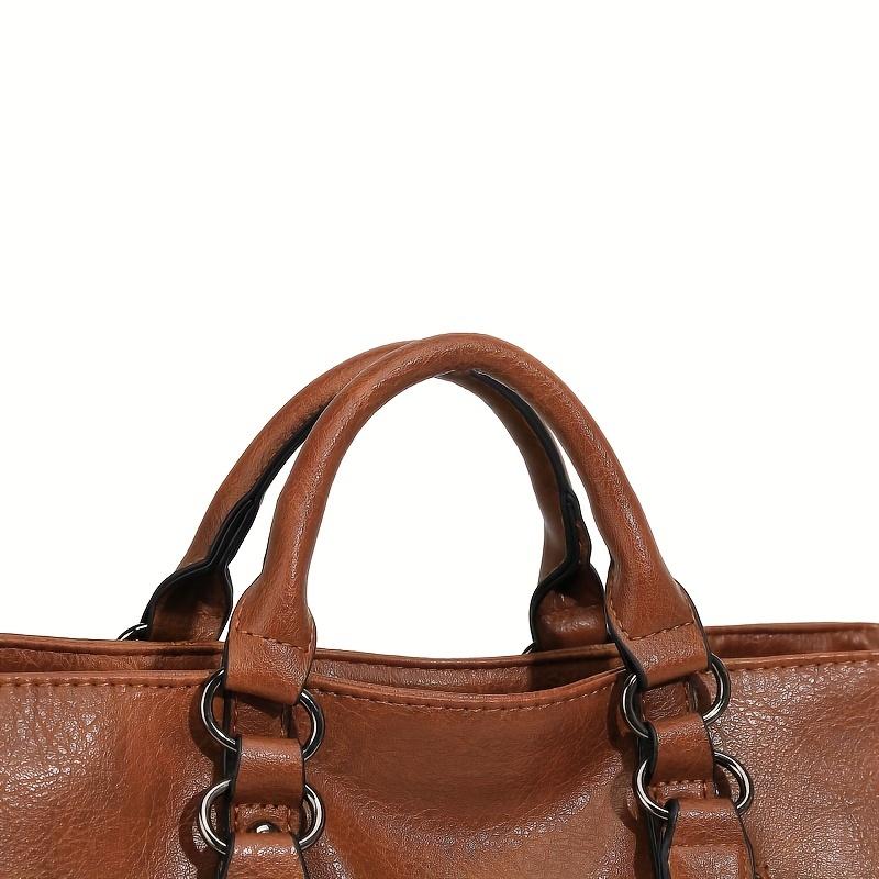 Moda klasyczna skórzana torebka damska w stylu vintage torba listonoszka do pracy na ramię torba na ramię torba na komputer torba podróżna