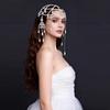 Fashion Pearls Tassels Hair Accessory with Comfortable Wear Suitable for Long Hours Wear in Office and Social Settings