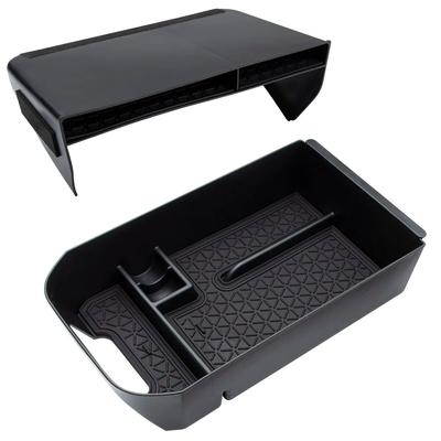 2 st Bil Center Console Armstöd Förvaringslåda Organizer Bricka Biltillbehör Interiörer För Toyota RAV4 2019-2022