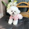 Adorable Stretchy Bubble Sleeve Dog Vest With Full Belly Coverage Warmth All Season