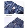 ROMON Men's Stretch Straight-Leg Jeans
