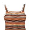 Spring/summer Women's Fashion Casual Striped Holiday Style Sleeveless Vest Dress