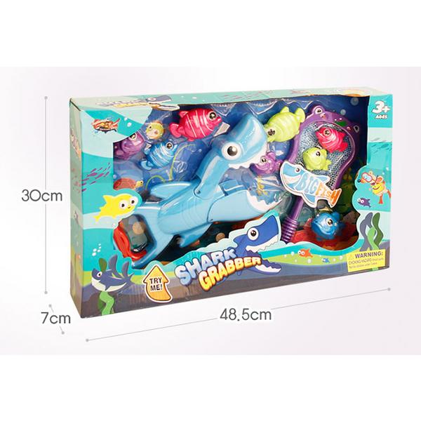 Shark Hunter Bath Play Toy Vs. 10p Set, Mixed Colors, Korean Popular Toys